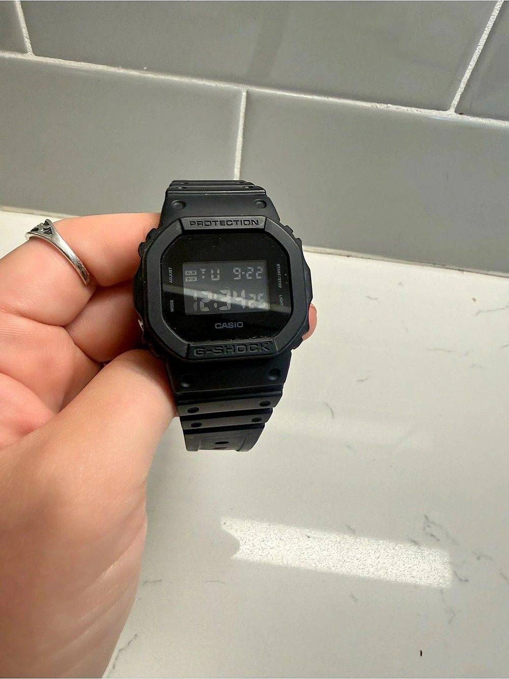 Casio G-Shock DW-5600BB Digital Watch in Black